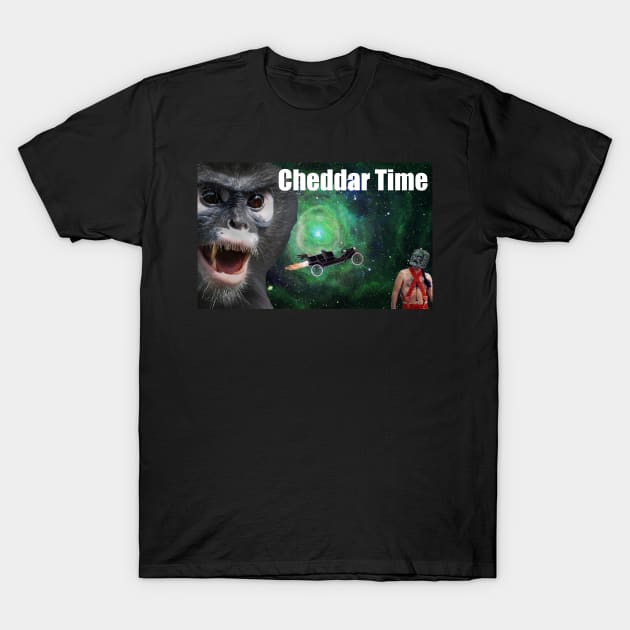 Cheddar Time T-Shirt by fudgetimes